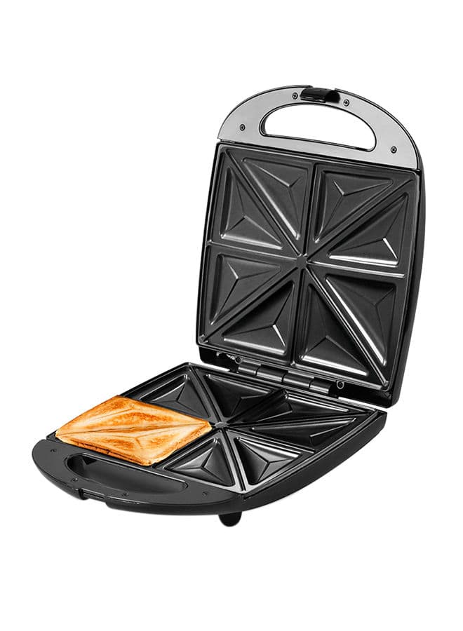 Saachi 8 Slice Sandwich Maker NL ST 4655 BK Black/Silver