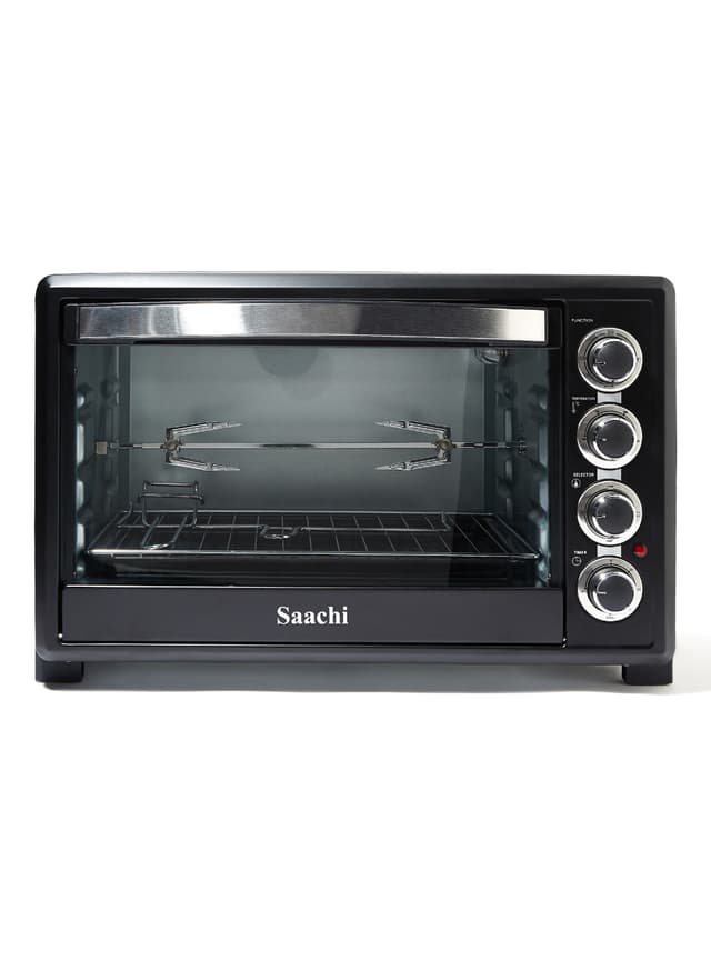 فرن كهربائي بوظيفة المشواة 45 لتر Saachi - Electric Oven With Rotisserie Function