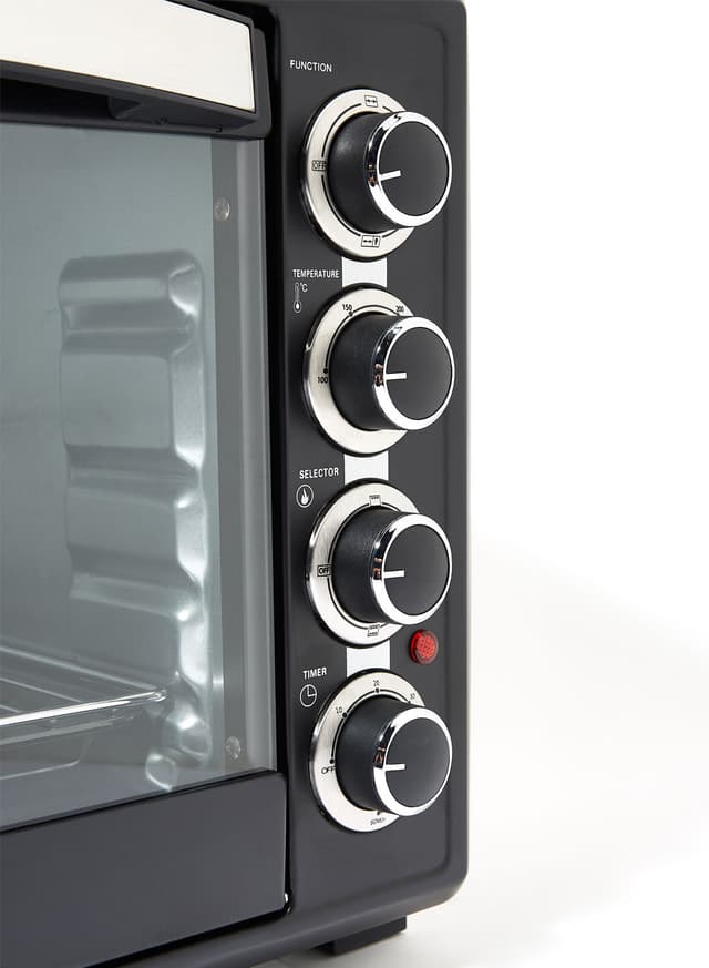 فرن كهربائي بوظيفة المشواة 45 لتر Saachi - Electric Oven With Rotisserie Function