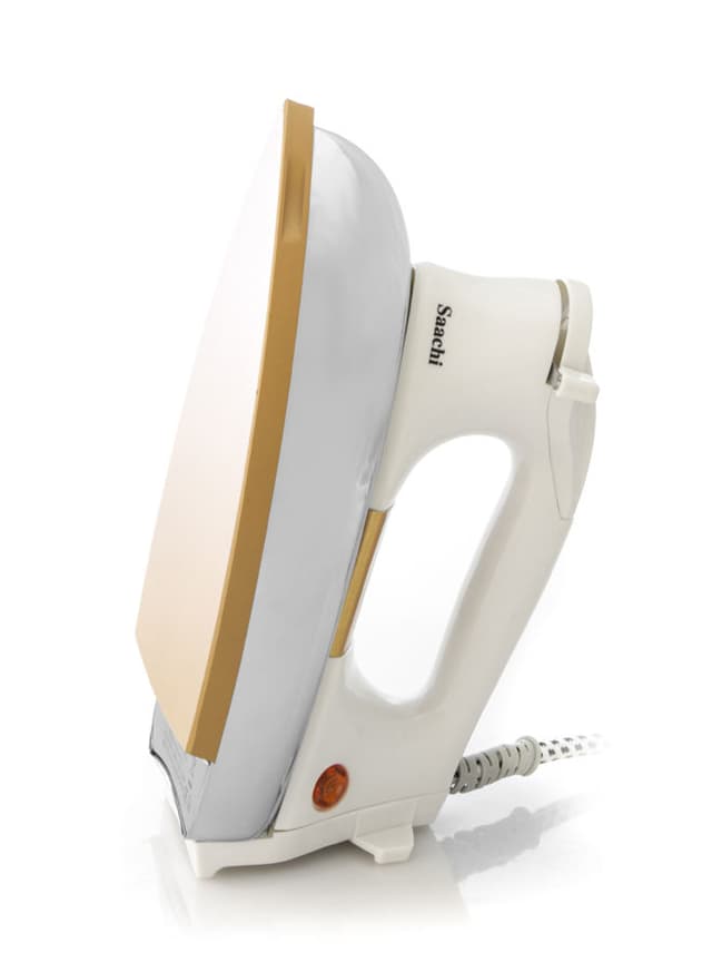 كاوية ملابس جافة وثقيلة قاعدة سيراميك 1200 واط ساتشي Saachi 1200 W Heavy Iron With Ceramic Soleplate