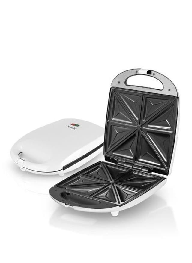 صانع سندويشات كهربائي 1100 واط Saachi - 4-Piece Sandwich Maker - 139928