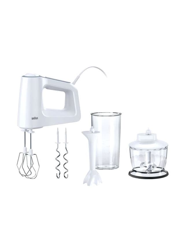 Order BRAUN Multimix 3 Electric Hand Mixer HM 3135 White Now! Jomla.ae