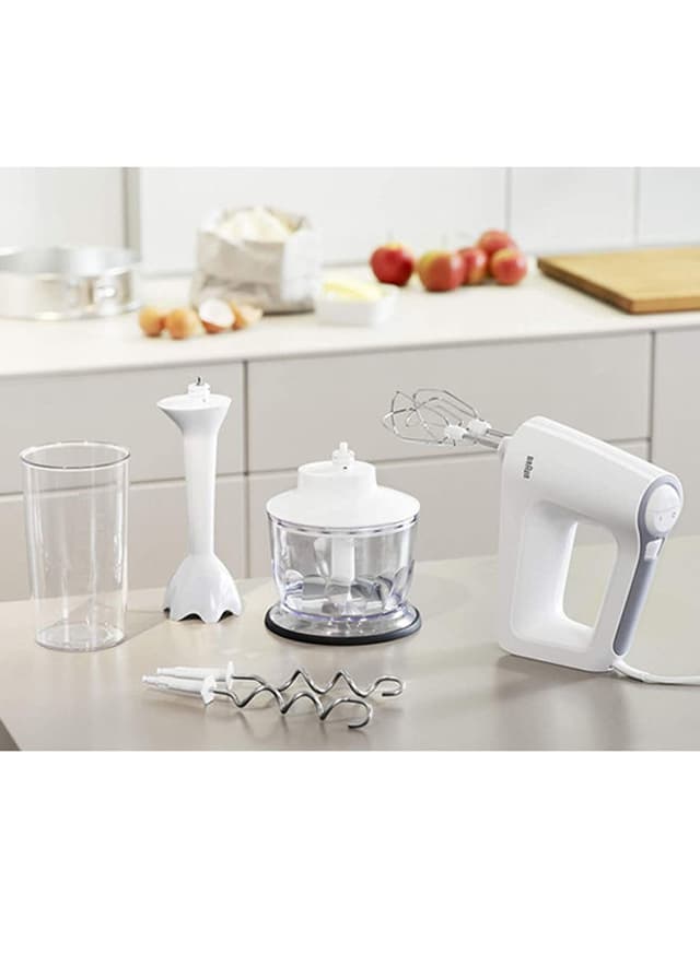 BRAUN Multimix 3 Electric Hand Mixer HM 3135 White