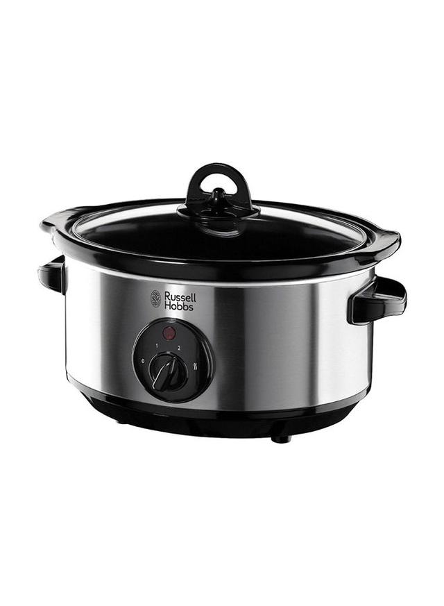 Russell Hobbs Slow Cooker 3.5 l 200 W 19790 Black/Silver - SW1hZ2U6MjYwNjA3