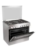 HOOVER 5 Burner Gas Cooker FGC9060 3D Black/Silver