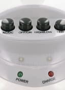 NOBEL Rechargeable Table Fan White 16 Inch Fan Blade NF 163RC White