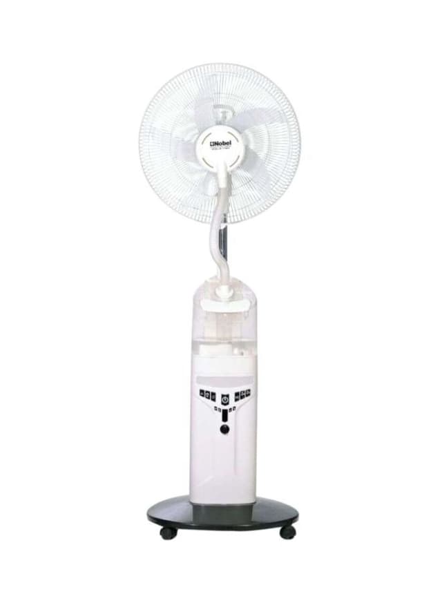 مروحة رذاذ بالبطارية قابلة لإعادة الشحن 16 بوصة نوبل NOBEL Rechargeable Mist Fan