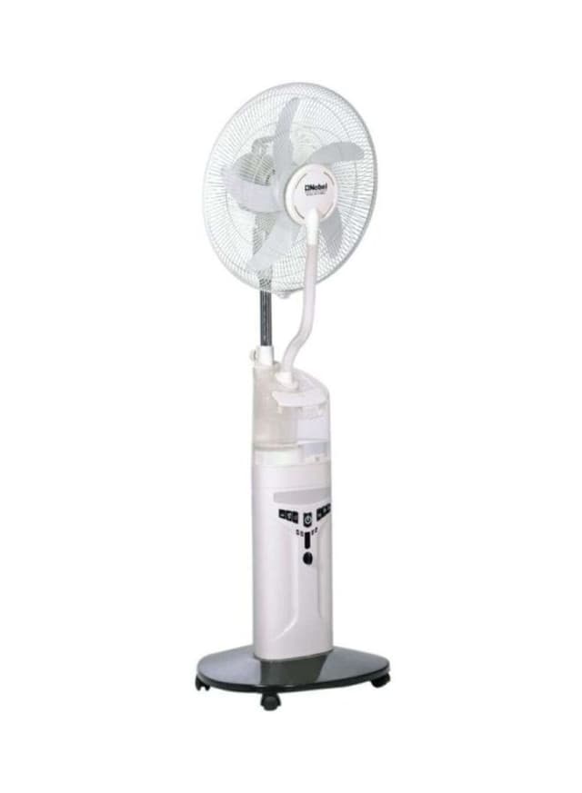مروحة رذاذ بالبطارية قابلة لإعادة الشحن 16 بوصة نوبل NOBEL Rechargeable Mist Fan