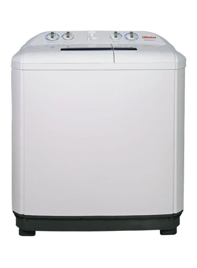 NOBEL Semi Automatic Twin Tub Washing Machine 9 kg NWM9001 White