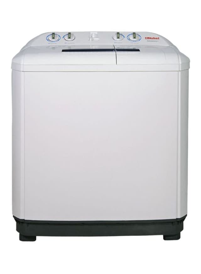 غسالة ملابس حوضين نصف أوتوماتيكية 9 كيلو غرام NOBEL - Semi Automatic Twin Tub Washing - 263699