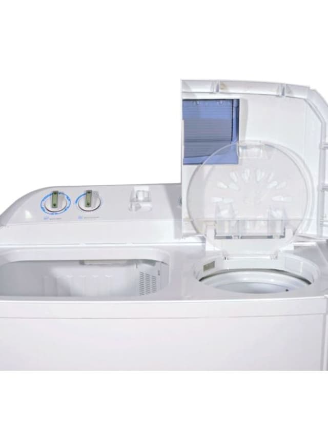 غسالة ملابس حوضين نصف أوتوماتيكية 9 كيلو غرام NOBEL - Semi Automatic Twin Tub Washing - 134105