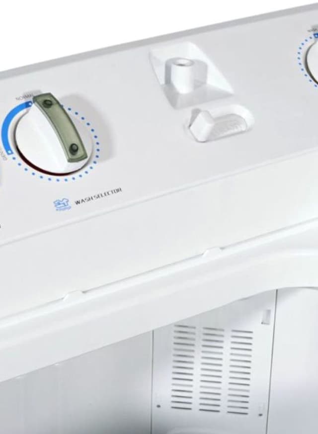 غسالة ملابس حوضين نصف أوتوماتيكية 9 كيلو غرام NOBEL - Semi Automatic Twin Tub Washing - 134106