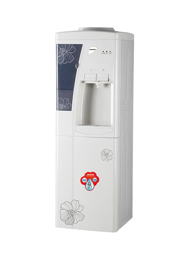 NIKAI Water Dispenser Hot And Cold With Refrigerator NWD1206N White