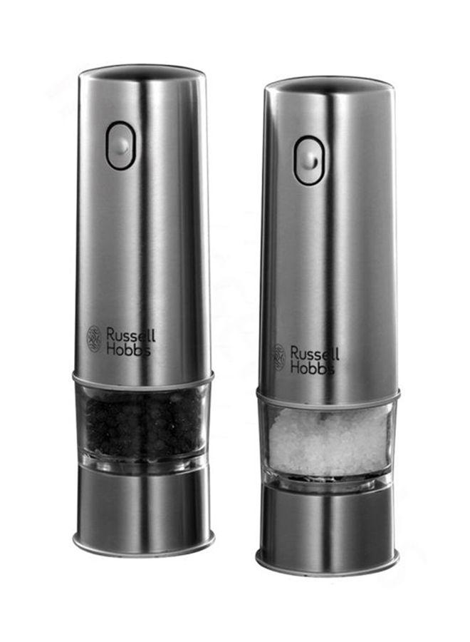 Russell Hobbs Electric Salt And Pepper Grinders Stainless Steel
