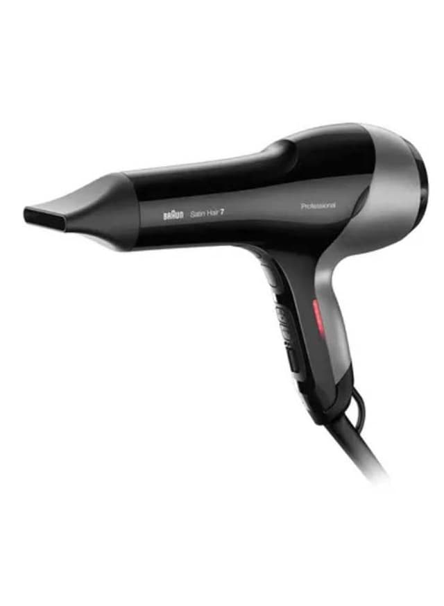 مجفف شعر ( سشوار ) بقوة 2000 واط - أسود BRAUN -  Satin Hair 7 Professional SensoDryer