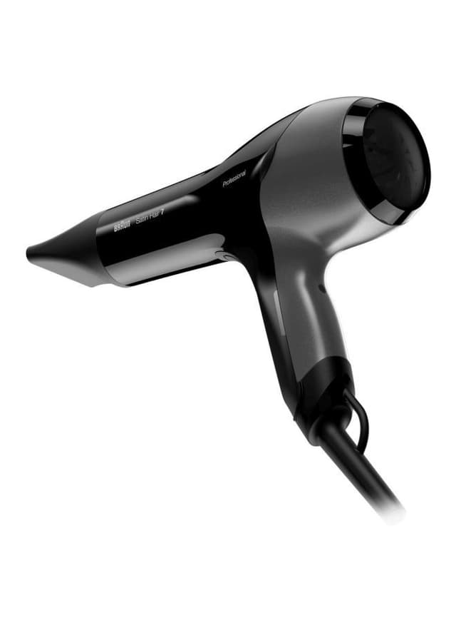مجفف شعر ( سشوار ) بقوة 2000 واط - أسود BRAUN -  Satin Hair 7 Professional SensoDryer