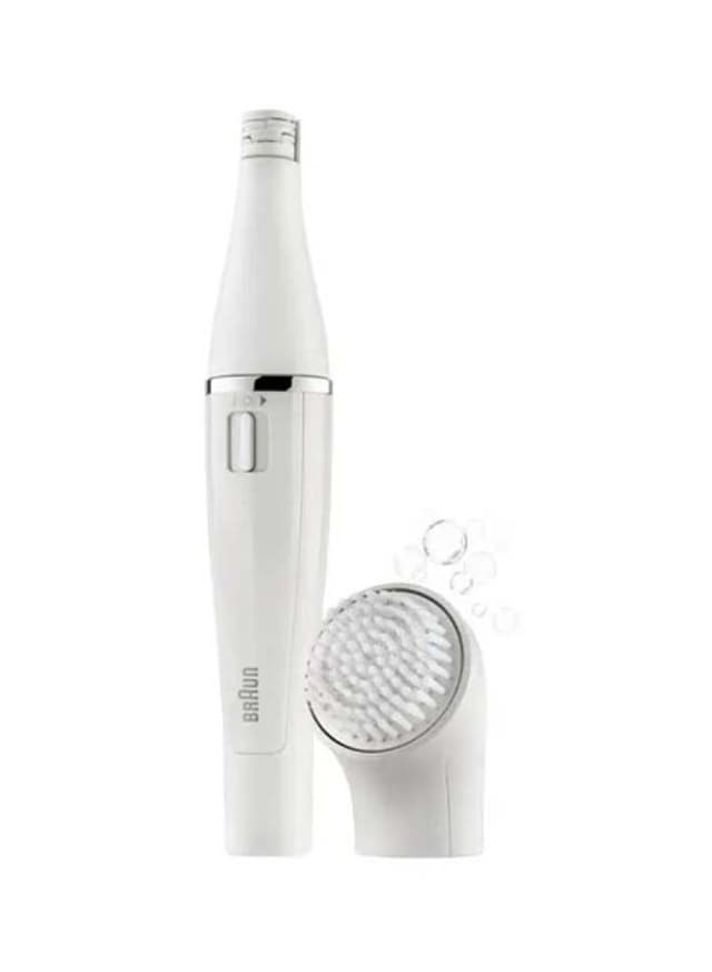BRAUN 3 In 1 Facial Epilator And Cleanser Set Brown/White