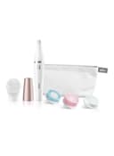 BRAUN 3 In 1 Facial Epilator And Cleanser Set Brown/White