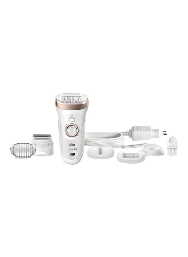 BRAUN Silk éPil 9 With 6 Extras White/Brown