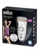 BRAUN Silk éPil 9 With 6 Extras White/Brown