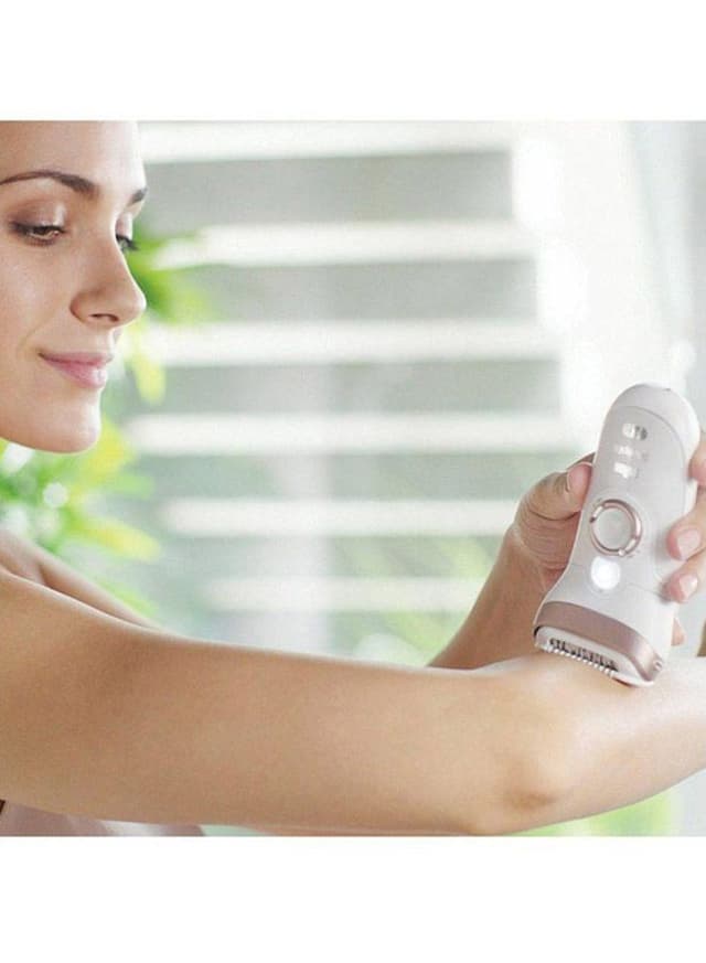 BRAUN Silk éPil 9 With 6 Extras White/Brown