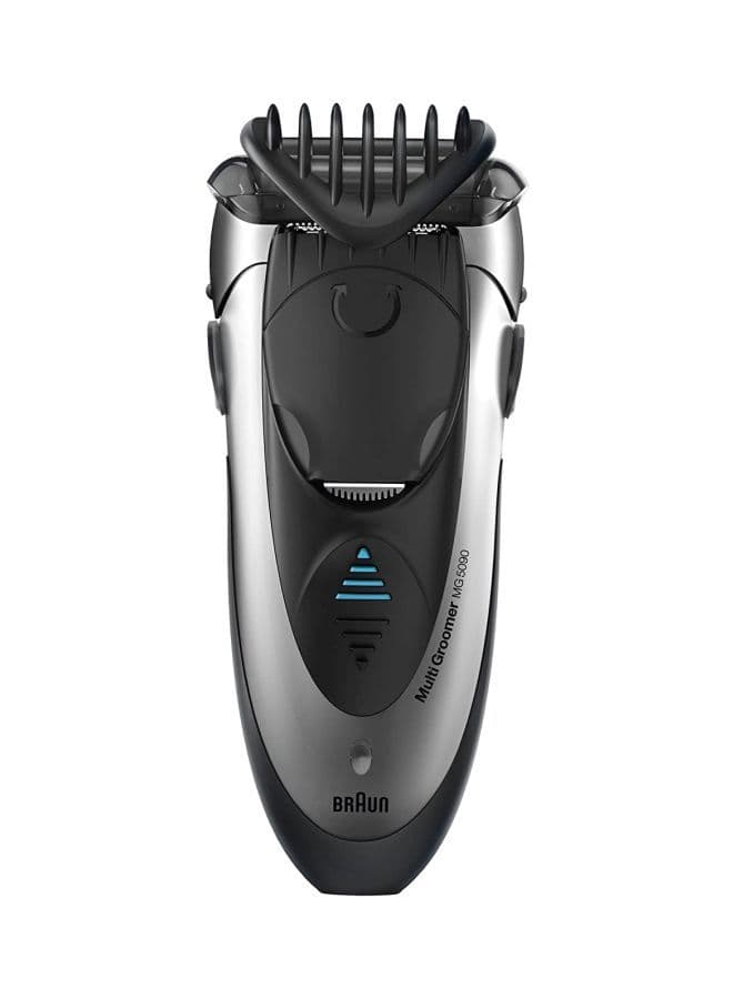 ماكينة حلاقة كهربائية ( للرجال ) - أسود BRAUN - Multi Groomer MG5090 Silver/Black