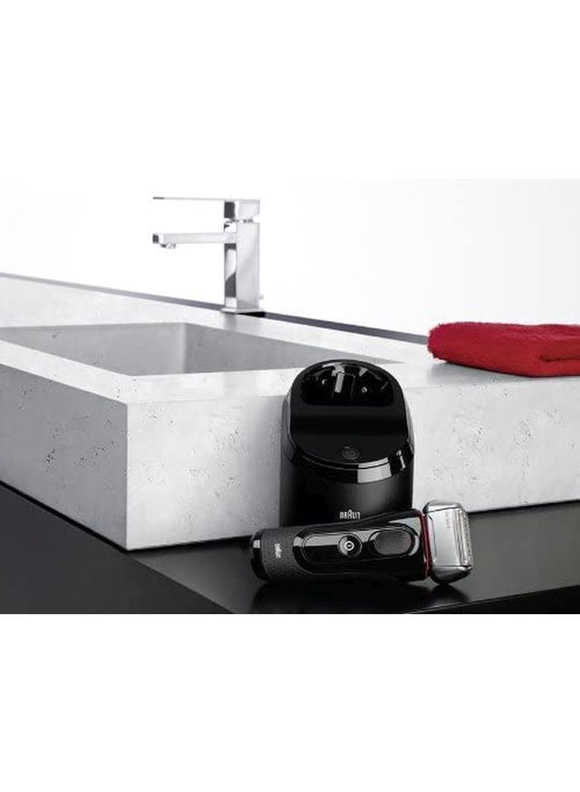 BRAUN Series 5 Electric Shaver With Cleaning Centre Silver/Black