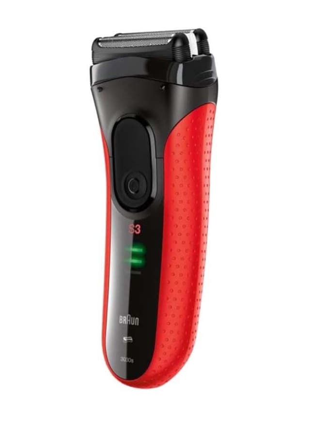 BRAUN Series 3 Proskin Shaver Red/Black/Silver
