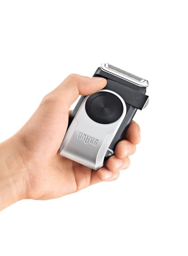 ماكينة حلاقة كهربائية ( للرجال ) - أسود BRAUN - MobileShave Shaver M90