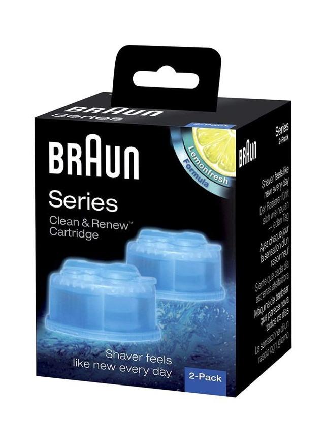 BRAUN 2 Piece Clean And Renew Refills Set Blue - SW1hZ2U6MjcxMDU0