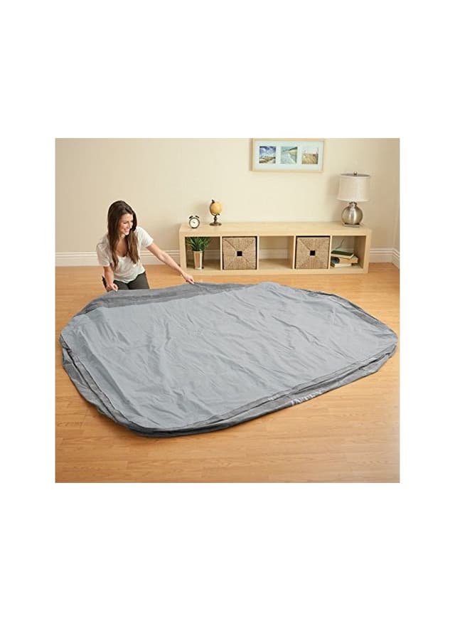 سرير هوائي مزدوج بأبعاد 203x152x46سم Intex Dura Beam Series Elevated Airbed