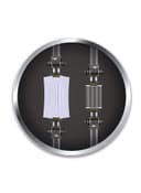 سرير هوائي مزدوج بأبعاد 203x152x46سم Intex Dura Beam Series Elevated Airbed