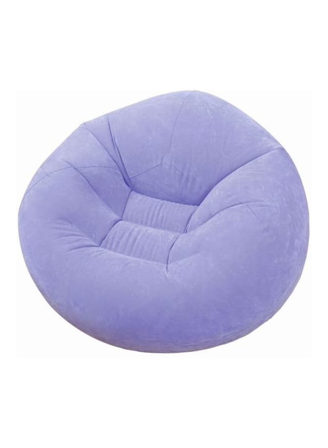 INTEX Beanless Bag Chair Purple 104x107x70cm