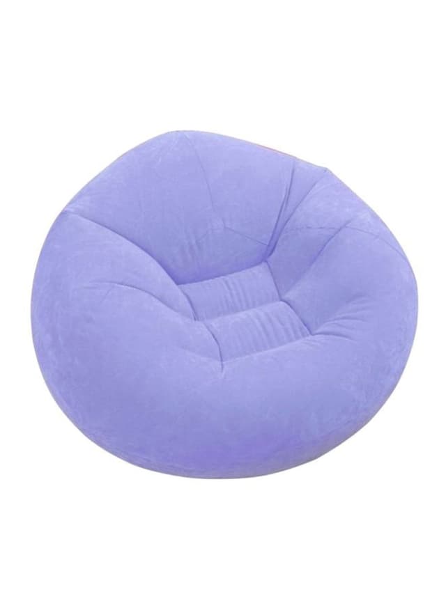 INTEX Beanless Bag Chair Purple 104x107x70cm