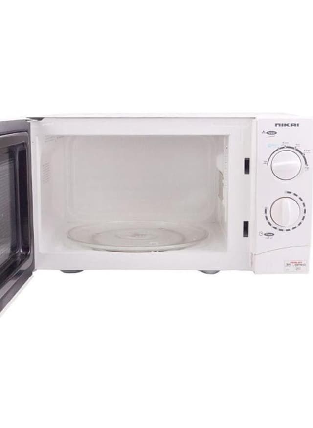 NIKAI Solo Microwave Oven 23 l 800 W NMO2309MW White
