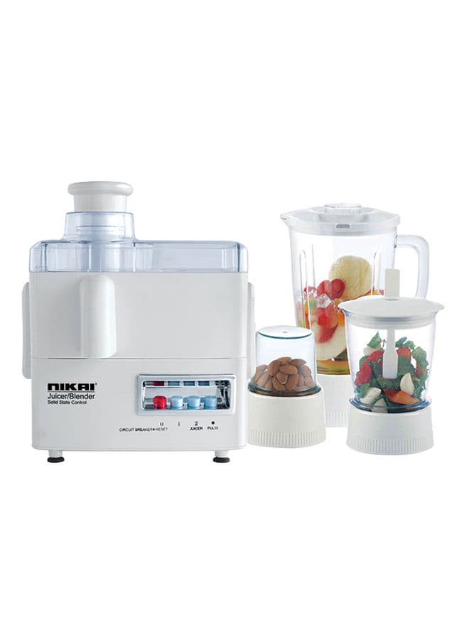 محضرة طعام 4 في 1 سعة 1.6 لتر NIKAI 4-In-1 Electric Food Processor