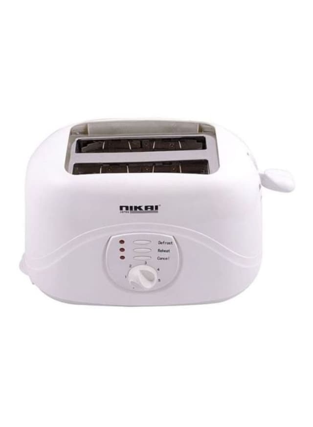 توستر ( شريحتين ) بقوة 800 واط Nikai -  Toaster