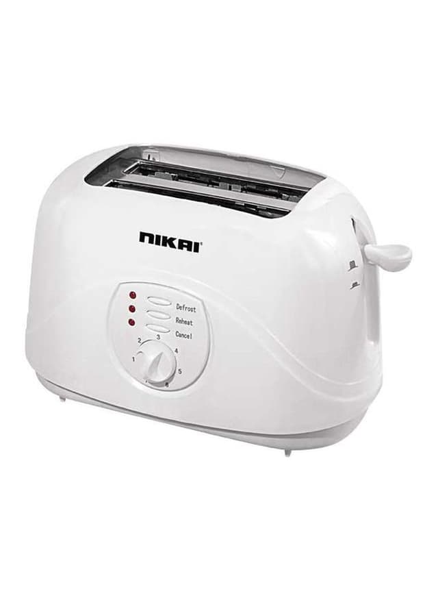 توستر ( شريحتين ) بقوة 800 واط Nikai -  Toaster