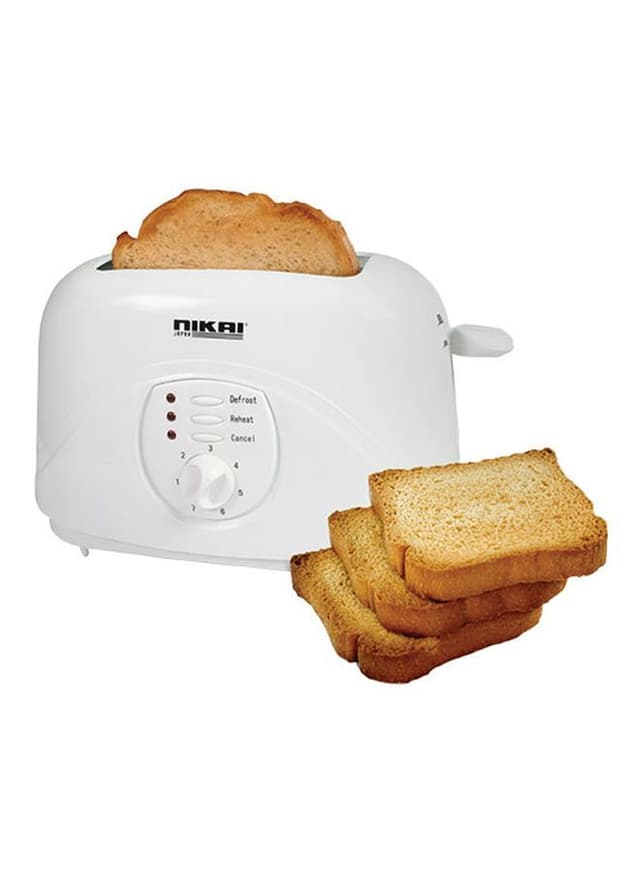 توستر ( شريحتين ) بقوة 800 واط Nikai -  Toaster