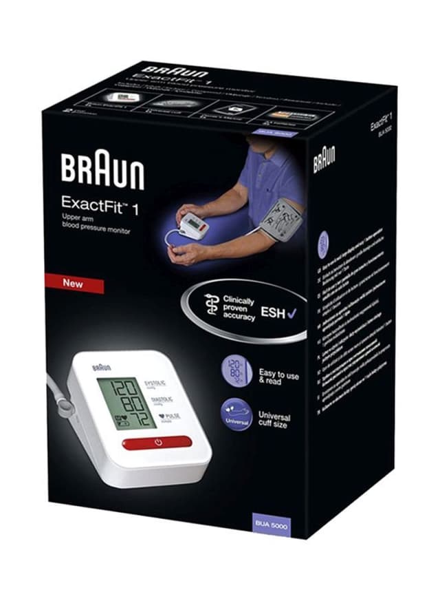BRAUN Exact Fit 1 Upper Arm Blood Pressure Monitor