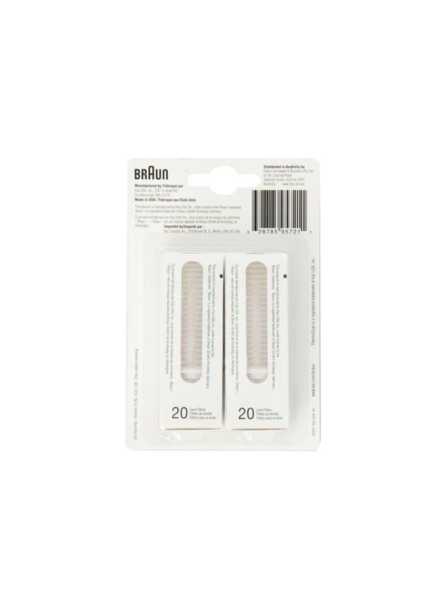 BRAUN 40 Piece ThermoScan Lens Filters