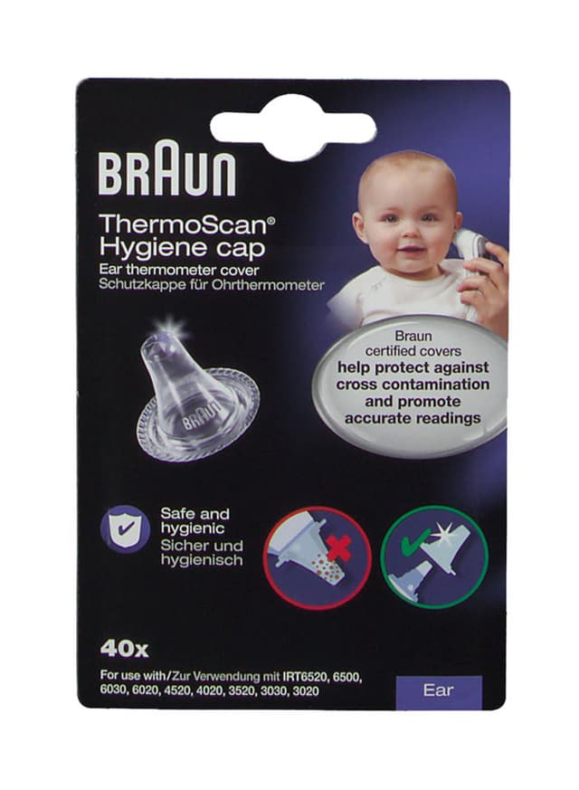BRAUN 40 Piece ThermoScan Lens Filters
