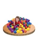  مجموعة كرات ملونة مرحة للأطفال من انتكس Intex Fun Balls 19x12x17inch