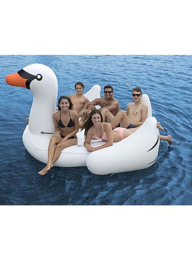 INTEX Mega Swan Island Float 76 x 60inch - SW1hZ2U6MjY0ODEy