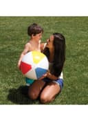 كرة شاطئ لامعة متعددة الالوان قابلة للنفخ 51 سم من انتكسIntex Glossy Panel Ball 51cm