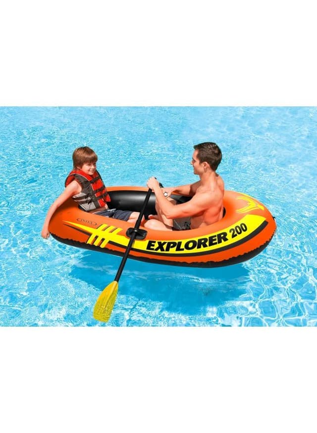 INTEX Explorer 200 Boat Set 185.42x40.64x93.98cm