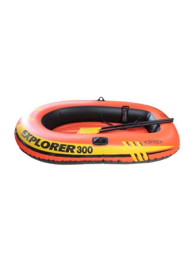 قارب صغير قابل للنفخ  INTEX Explorer 300 Boat Set