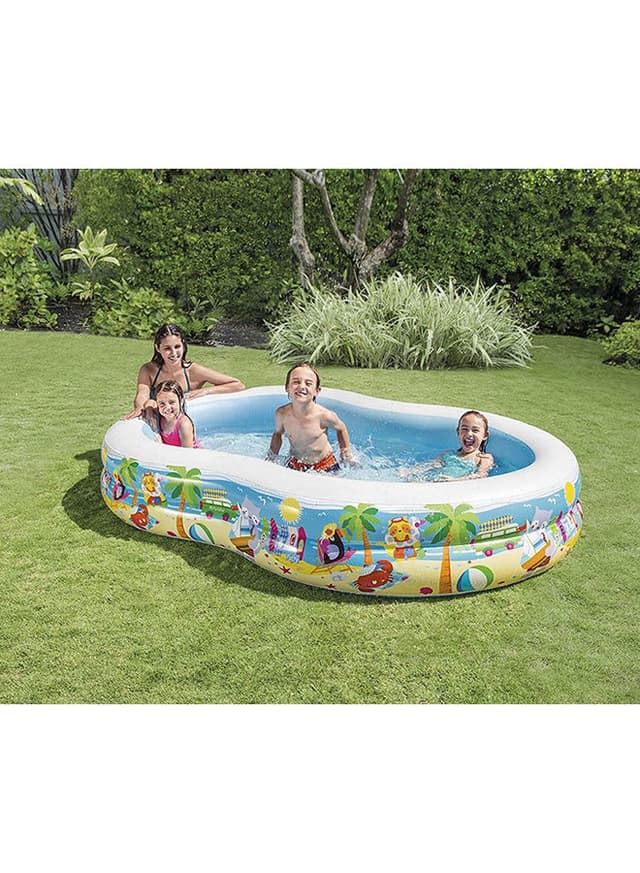 INTEX Swim Center Seashore Pool 262x160x46cm