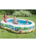 INTEX Swim Center Seashore Pool 262x160x46cm