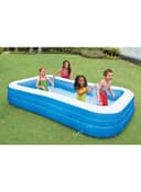 مسبح هوائي مستطيل للأطفال | Intex Swim Center Family Pool